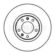 BBD4977 Brzdový kotouč BORG & BECK