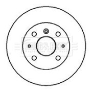 BBD5016 Brzdový kotouč BORG & BECK
