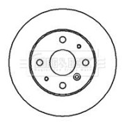 BBD5042 Brzdový kotouč BORG & BECK