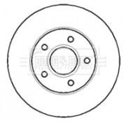 BBD5067 Brzdový kotouč BORG & BECK