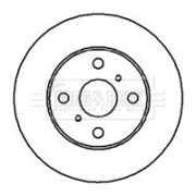BBD5150 Brzdový kotouč BORG & BECK