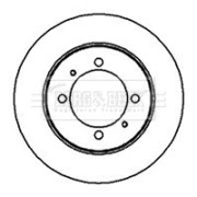 BBD5153 Brzdový kotouč BORG & BECK