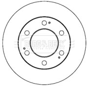 BBD5213 Brzdový kotouč BORG & BECK