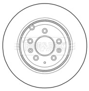 BBD5276 Brzdový kotouč BORG & BECK
