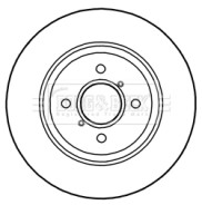 BBD5280 Brzdový kotouč BORG & BECK