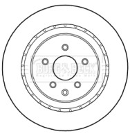 BBD5286 Brzdový kotouč BORG & BECK