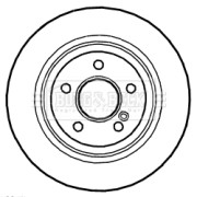 BBD5299 Brzdový kotouč BORG & BECK