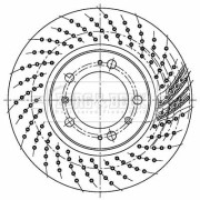 BBD5763S Brzdový kotouč BORG & BECK