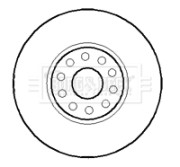 BBD5883S Brzdový kotouč BORG & BECK