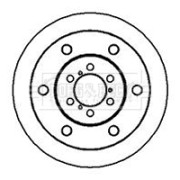 BBD5920S Brzdový kotouč BORG & BECK