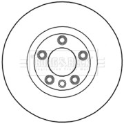 BBD5994S Brzdový kotouč BORG & BECK