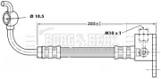 BBH6809 Brzdová hadice BORG & BECK