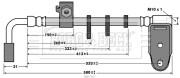 BBH7407 Brzdová hadice BORG & BECK