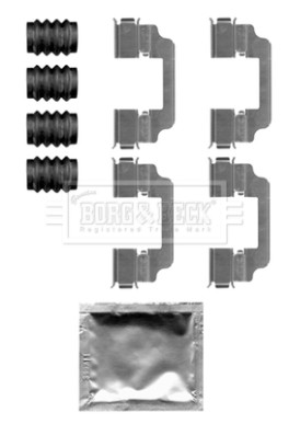 BBK1508 Sada prislusenstvi, oblozeni kotoucove brzdy BORG & BECK