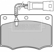 BBP1058 Sada brzdových destiček, kotoučová brzda BORG & BECK