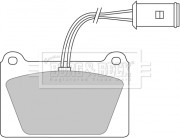 BBP1113 Sada brzdových destiček, kotoučová brzda BORG & BECK