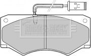 BBP1138 Sada brzdových destiček, kotoučová brzda BORG & BECK