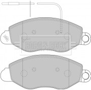 BBP1850 Sada brzdových destiček, kotoučová brzda BORG & BECK