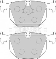 BBP1871 Sada brzdových destiček, kotoučová brzda BORG & BECK