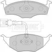 BBP2129 Sada brzdových destiček, kotoučová brzda BORG & BECK