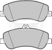 BBP2210 Sada brzdových destiček, kotoučová brzda BORG & BECK