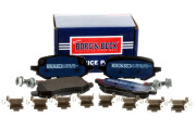 BBP2886 Sada brzdových destiček, kotoučová brzda BORG & BECK