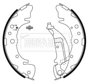 BBS6483 Sada brzdových čelistí BORG & BECK