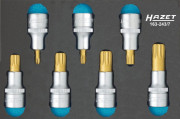 163-243/7 Sada nastrcnych klicu XZN, Safety-Insert-System HAZET