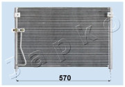 CND253016 Kondenzátor, klimatizace JAPKO