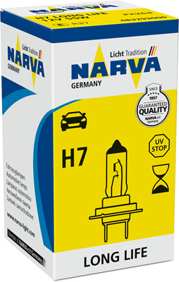 483293000 NARVA žárovka H7 (řada LONG LIFE) | 12V 55W | 483293000 NARVA