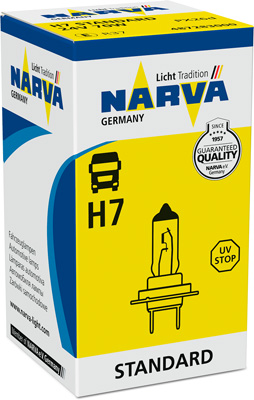 487283000 NARVA žárovka H7 (řada STANDARD) | 24V 70W | 487283000 NARVA