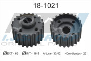 18-1021 Ozubené kolo, klikový hřídel IJS GROUP