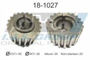 18-1027 Ozubené kolo, vačkový hřídel IJS GROUP