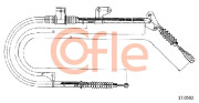17.0582 Tažné lanko, parkovací brzda COFLE