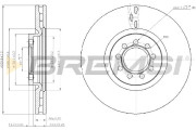 CD5317V Brzdový kotouč BREMSI