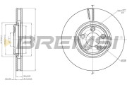 CD7648V Brzdový kotouč BREMSI