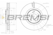 CD7777V Brzdový kotouč BREMSI