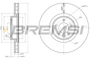 CD8601V Brzdový kotouč BREMSI