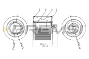 FA1137 Vzduchový filtr BREMSI