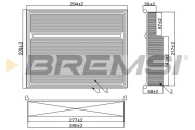 FA2086 Vzduchový filtr BREMSI
