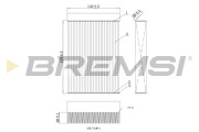 FC0435 Filtr, vzduch v interiéru BREMSI