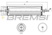 FE0353 Palivový filtr BREMSI