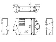 612 084 Chladič turba HART