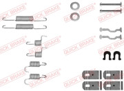 105-0028 Sada příslušenství, parkovací brzdové čelisti QUICK BRAKE