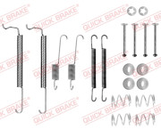 105-0629 Sada příslušenství, brzdové čelisti QUICK BRAKE