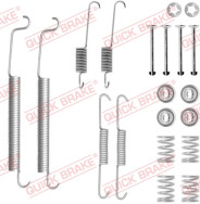 105-0756 Sada příslušenství, brzdové čelisti QUICK BRAKE