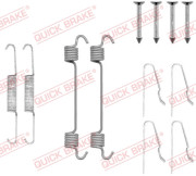 105-0808 Sada příslušenství, parkovací brzdové čelisti QUICK BRAKE