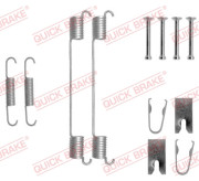 105-0883 Sada příslušenství, brzdové čelisti QUICK BRAKE