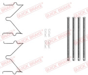 109-0040 Sada příslušenství, obložení kotoučové brzdy QUICK BRAKE