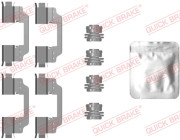 109-0101 Sada prislusenstvi, oblozeni kotoucove brzdy QUICK BRAKE